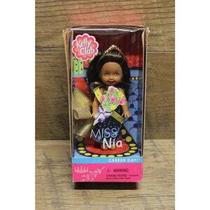 Mattel Kelly Club vintage 2001 Miss Nia‎ Career Day miniature doll NRFB